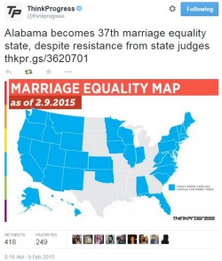 iwriteaboutfeminism:  Congratulations, Alabama!!