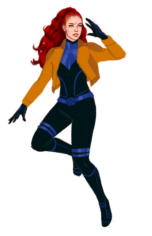 Jean Grey #PaperXmen doll has arrived! FINALLY. Sorry this took me so long. I had a hard time coming