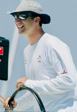 Through the Years → Felipe VI of Spain (471/∞)
3 July 2005 | Prince Felipe of Spain smiles is at the helm of “Aifos” during the last day of the Queen’s Cup regatta, off the coast of Valencia organised by the Valencia’s Royal Sailing Club. (Photo credit Jaime Reina/AFP via Getty Images) #King Felipe VI #Spain#2005#Jaime Reina #AFP via Getty Images  #through the years: Felipe