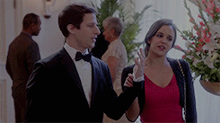 ohperalta:  brooklyn 99: [1/1] romance • jake and amy, screw just being colleagues
