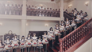 bluedragonkaiser:  onlylolgifs:  100 Sizzling Japanese maids in Action  That’s the face of a broken man.  rofl this would never break me~ < |D