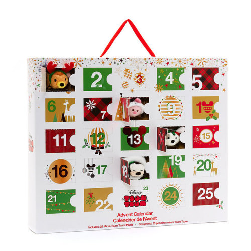 The 2017 Micro Tsum Tsum Advent Calendar is now available on the Disney Store!