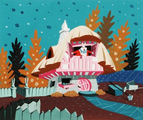 Alice in Wonderland concept art by Mary Blair