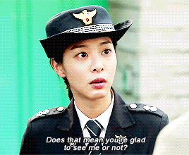 ohcotton: You aren’t glad, are you? Well, I guess it’s better to see you this way. 