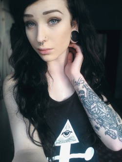 spreadl0velikeviolence:  ears and septum