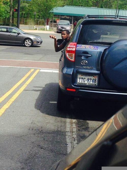 gnarly:  when the red light just turns green and somebody is already beepin at you