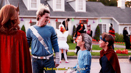 Aaron Taylor-Johnson Easter Egg In Wandavision 1x06