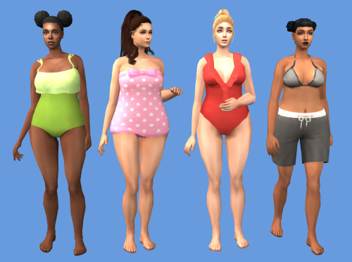 Momma Lisa Conversion - Swimwear Set ( block and sexy feet )credit : @rented-space  1 2 3&