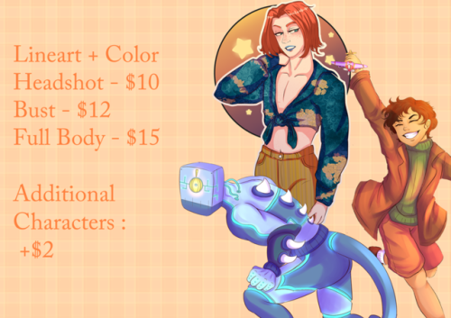 notsodaily-smolkakyoin: cattling-arts: COMMISSIONS ARE OPEN! To help Roy afford lunch while she find