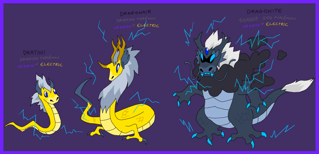 Pokémon Vortex - Legendary Dratini forms 