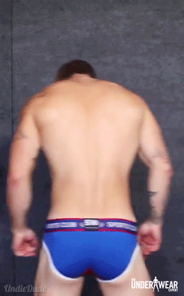 undiedude:  Zach Bohmer wearing Supawear for the Underwear Expert