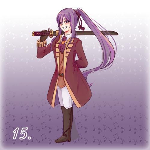 gakucollab: Art Collection Part 2 11. Pirate Gakupo/Craft by Mitsukiven 12. Le rouge est amour by Be