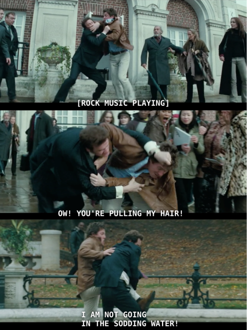 affectedtable: Greatest Cinematic Fights- Bridget Jones : The Edge of Reason Bonus: