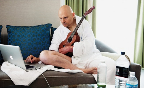 bibberly: Billy Corgan, 2010. my gorgeous bald one