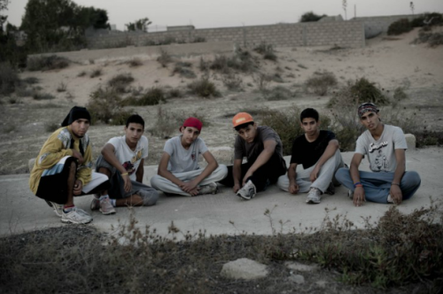 Thomas Haugersveen: Parkour in Gaza (2014)Young Gazan are defying the limits of their body and a con