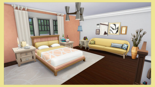 Single Mom House ❀ This house is suited for a single parent with two kids. Comes with two office spa