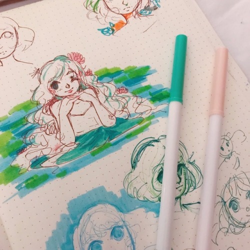 Pen and marker doodles