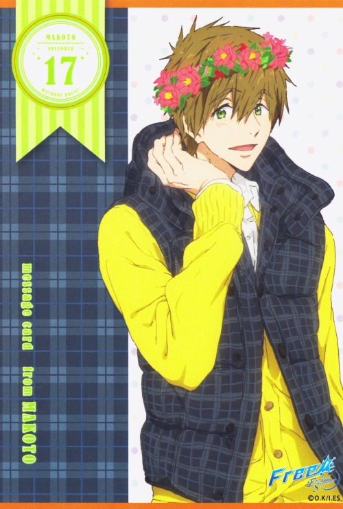 aliasanonyme:    Free! Eternal Summer - Birthday Party - Tachibana MakotoEnglish Translation