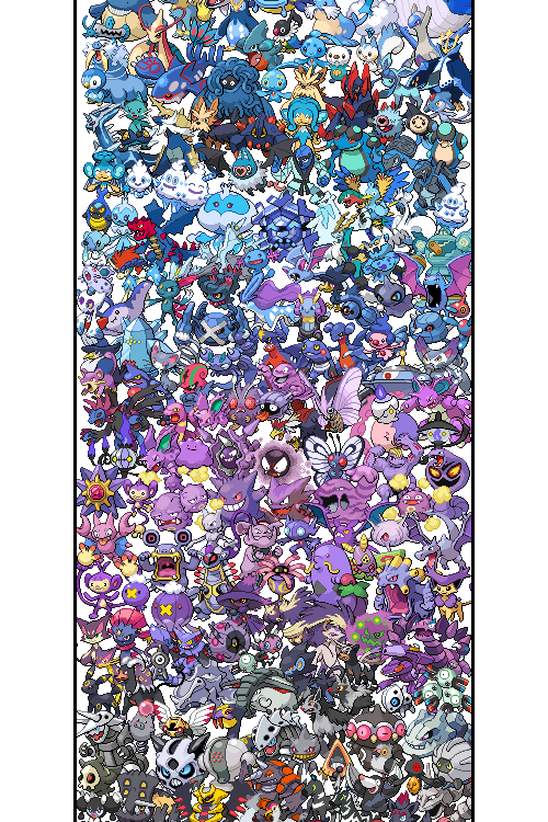 Sex gogoatt:  Pokemon Sprite Spectrum | All 649 pictures