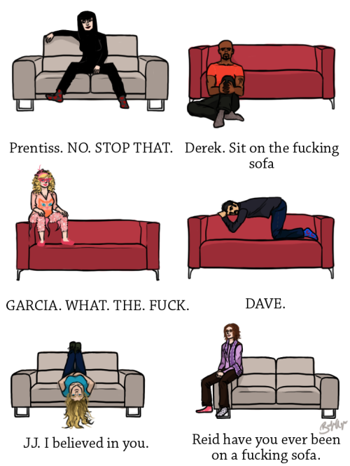 dorkymgg: pagetbewbster: Based on this post. Only with more Criminal Minds. And less Dave stayi