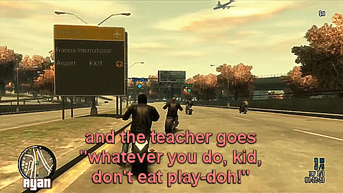markthenutt:   Let’s Play - GTA IV Bike Bat 