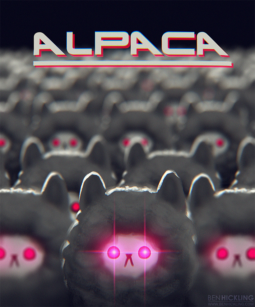 Revenge of the Alpacas - Directors cut
I actually only had about 30 mins to make this one, so I’m pretty happy with how it turned out. …someone needs to take that blur effect away from me, though