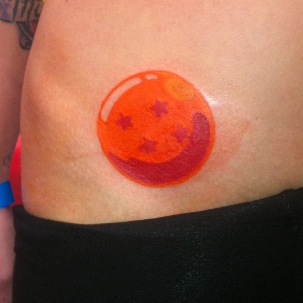 Ryan Cardinal A 4 Star Dragonball Tattoo I Did At