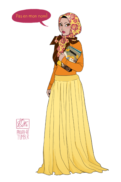 dreaminpng:  pannan-art:  pannan-art:  Modern Disney Girls! Who’s gonna be next? You choose! EDIT: Updated the post to put all new Gilrs in one place!  New ones! Belle and Cinderella!  OMFG BELLE AS A FRENCH MUSLIM I’M SO HAPPY WITH THIS ARTIST’S