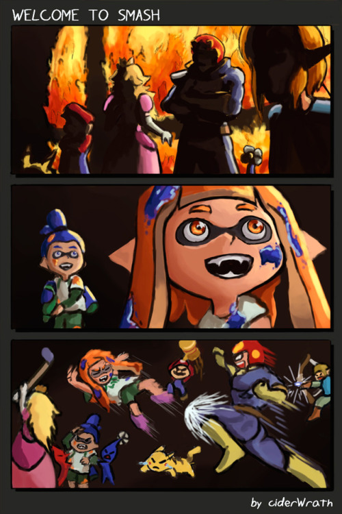 Made a Super Smash Brothers Comic!