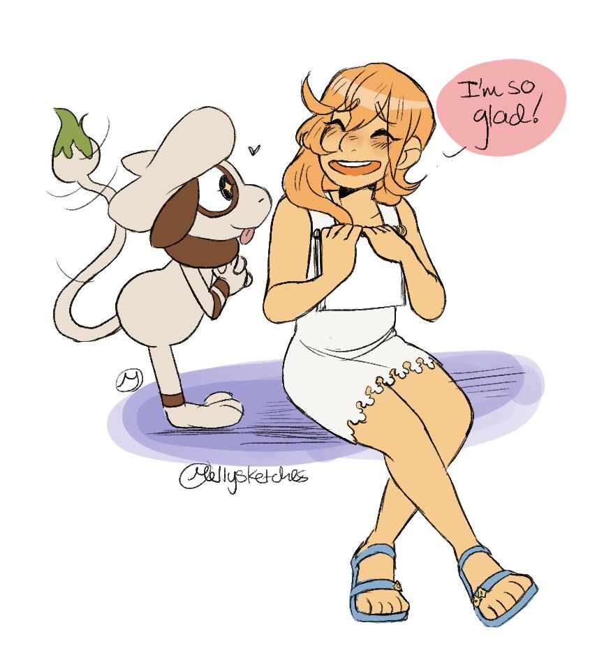 mellysketches:  Namine has a friend ☺️