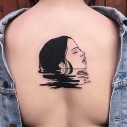 prettysimpletattoos:   by Silly Jane 