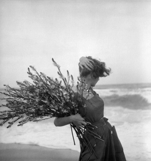 joeinct:Fiona Campbell-Walter for Lanvin, Corsica, Photo by Georges Dambier, 1954