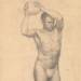 passareltemps:Vladimir Bogomazov, Model with a ball, USSR, 1950s.