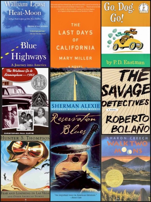 Road Trip Reads For Every Passenger
[via NPR]
These characters are hitting the road. Something for most every age and interest, start your engines!
• Blue Highways: A Journey Into America by William Least Heat-Moon
• The Watsons Go To Birmingham —...