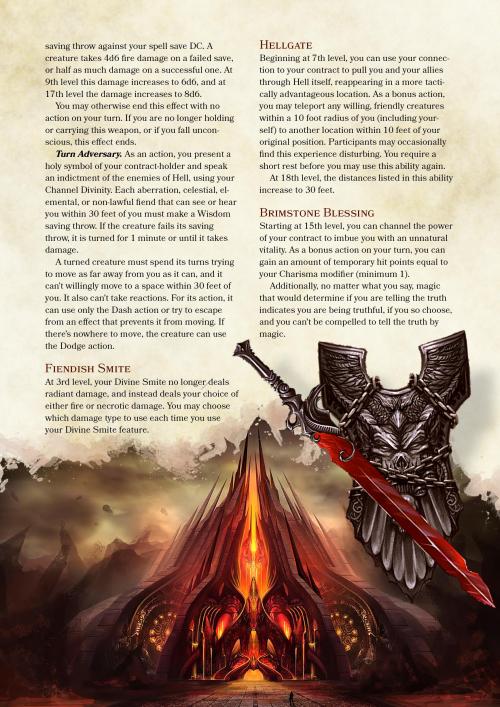 dnd-5e-homebrew:Oath of the Hellsworn Paladin by the_singular_anyone 