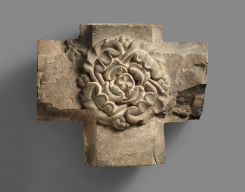 Limestone Keystone from a Vaulted Ceiling via Medieval ArtMedium: LimestoneGift of Clarence H. Macka