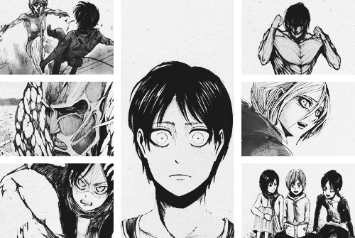 nishikis:        manga meme: ten mangas (5/10)  ↳ Shingeki no kyojin        
