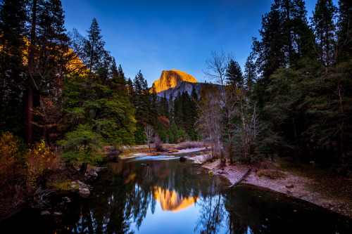 naturalsceneries:  View of Half Dome in Yosemite porn pictures
