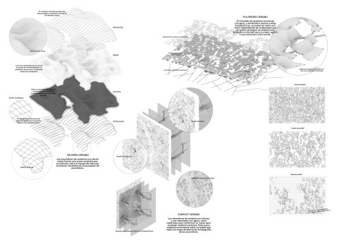 The transformation of materials in unconventional ways generates a catalog of construction details. 