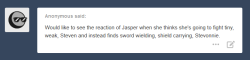 “Finally.”Well, I Hope It Would Be Something Like That. Jasper Has A Fighter’s