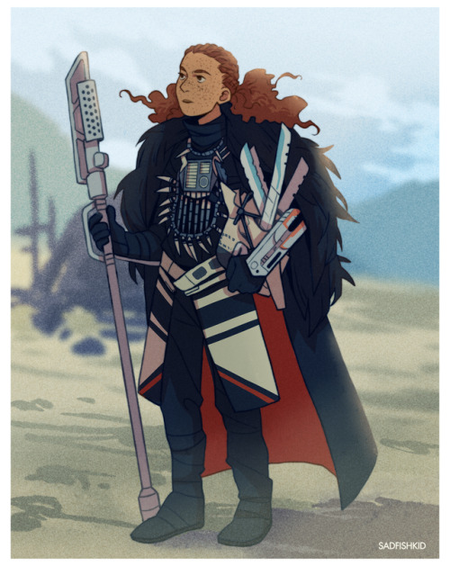 ourladyofrebellion: My gorgeous Enfys Nest commission from @sadfishkid that I ordered for my birthda