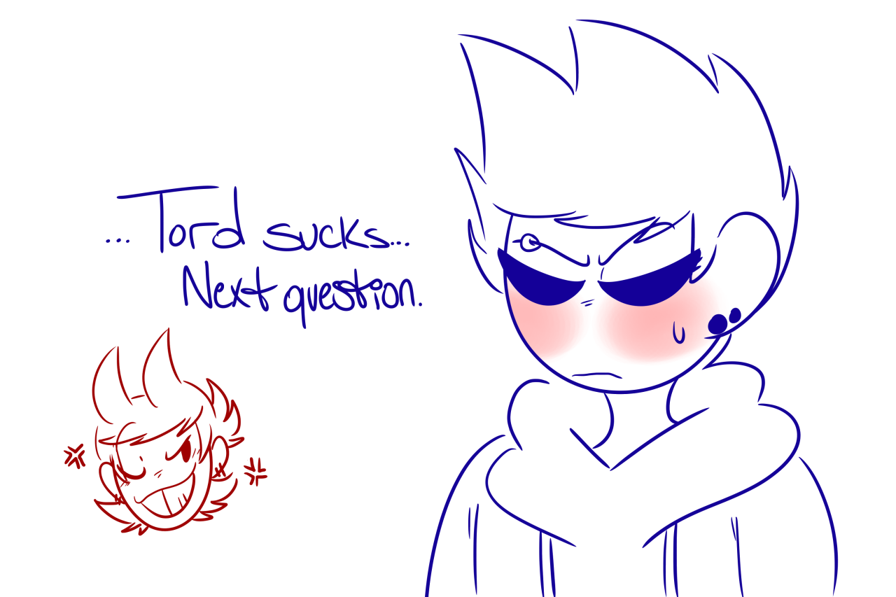 Welcome To The Tord Q&A! Ask him any question about Edd,Matt,Tom