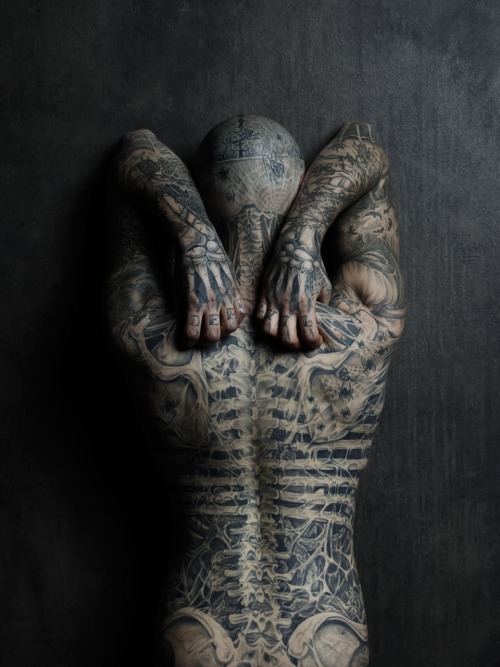 jkvdtsar: Rick Genest By Joey L