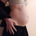 Porn Pics bellabloatbelly:my tummy is so swollen, it