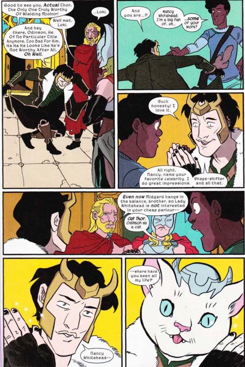 queerhedgehog:This is the best thing that has ever happened in comics.The Unbeatable Squirrel Girl #