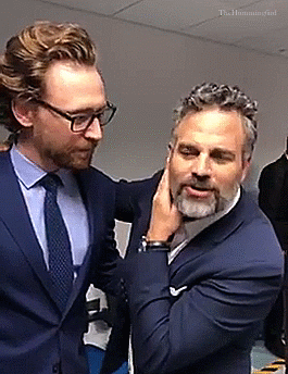 Tom Hiddleston And Mark Ruffalo Being Their Usual Dorky Selves As They Sing When You Wish Upon A Star,
