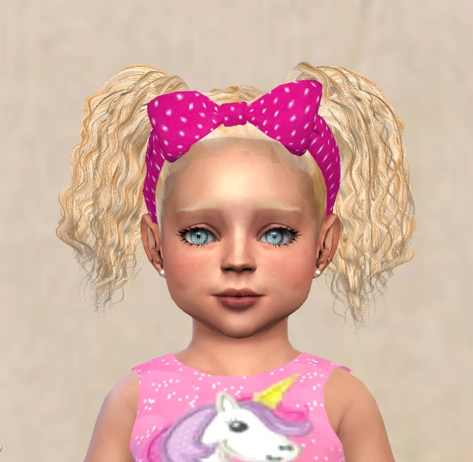 Simskadilenia — Kadilenia New Mesh Hair For Little Girls