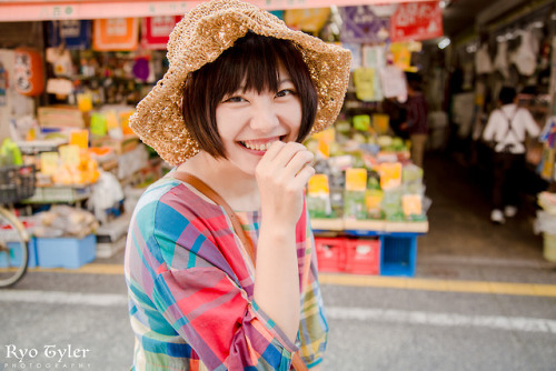 tokyophotolife: title:こなみん♥世田谷線＜松陰神社前駅編＞(Konamin lloves Setagaya-line&lt;Shoin-jinja edit