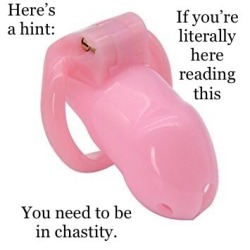mistress-godela: If you’d like to talk chastity, or you’d like to give an order or two to a locked boy, feel free to add me on Kik: OwnedChastityBoy