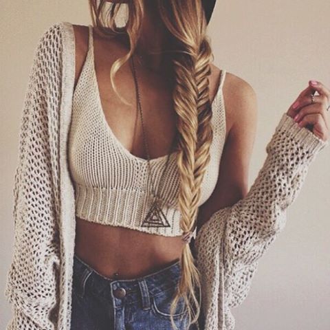 this braid and crochet outfit ✌ @seasunfolk #bikiniminded